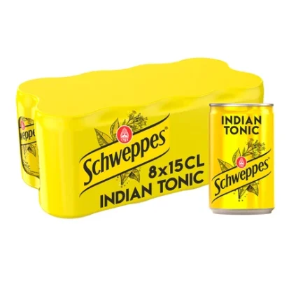 SCHWEPPES TONIC MINI BLIK 12X15CL
