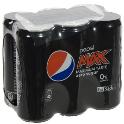 PEPSI MAX BLIK 6*33CL