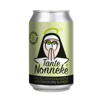 Tante Nonneke Alcoholvrij blik 33cl